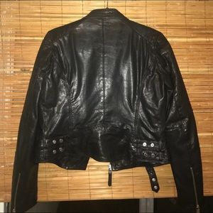Leather jacket